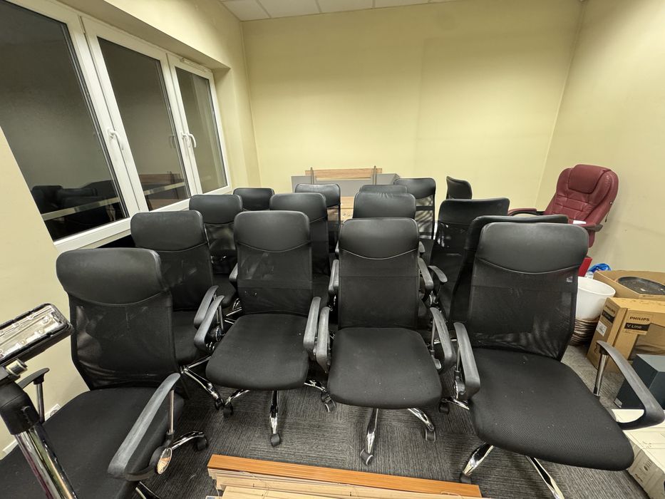 Fotel biurowy czarny Jysk