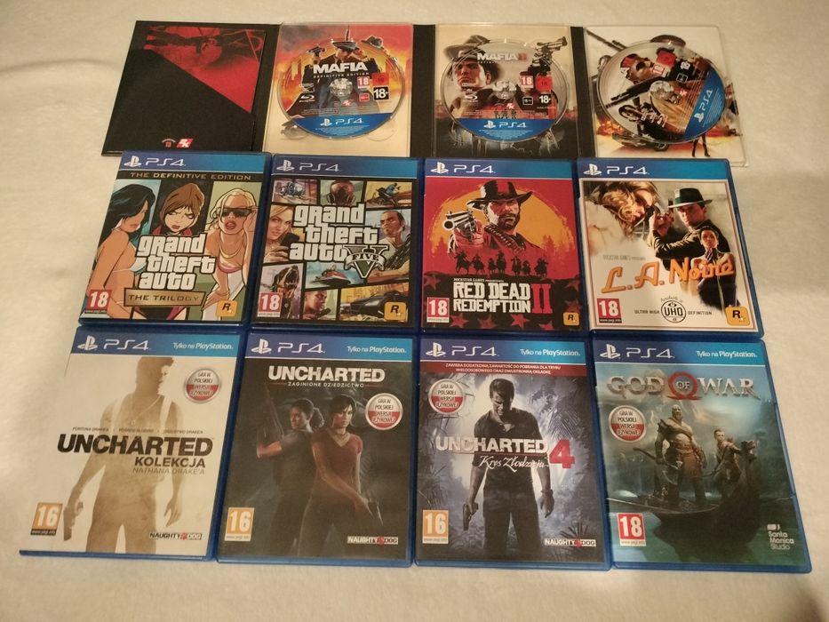 Gry Ps 4 i Ps 5 Stan Idealny