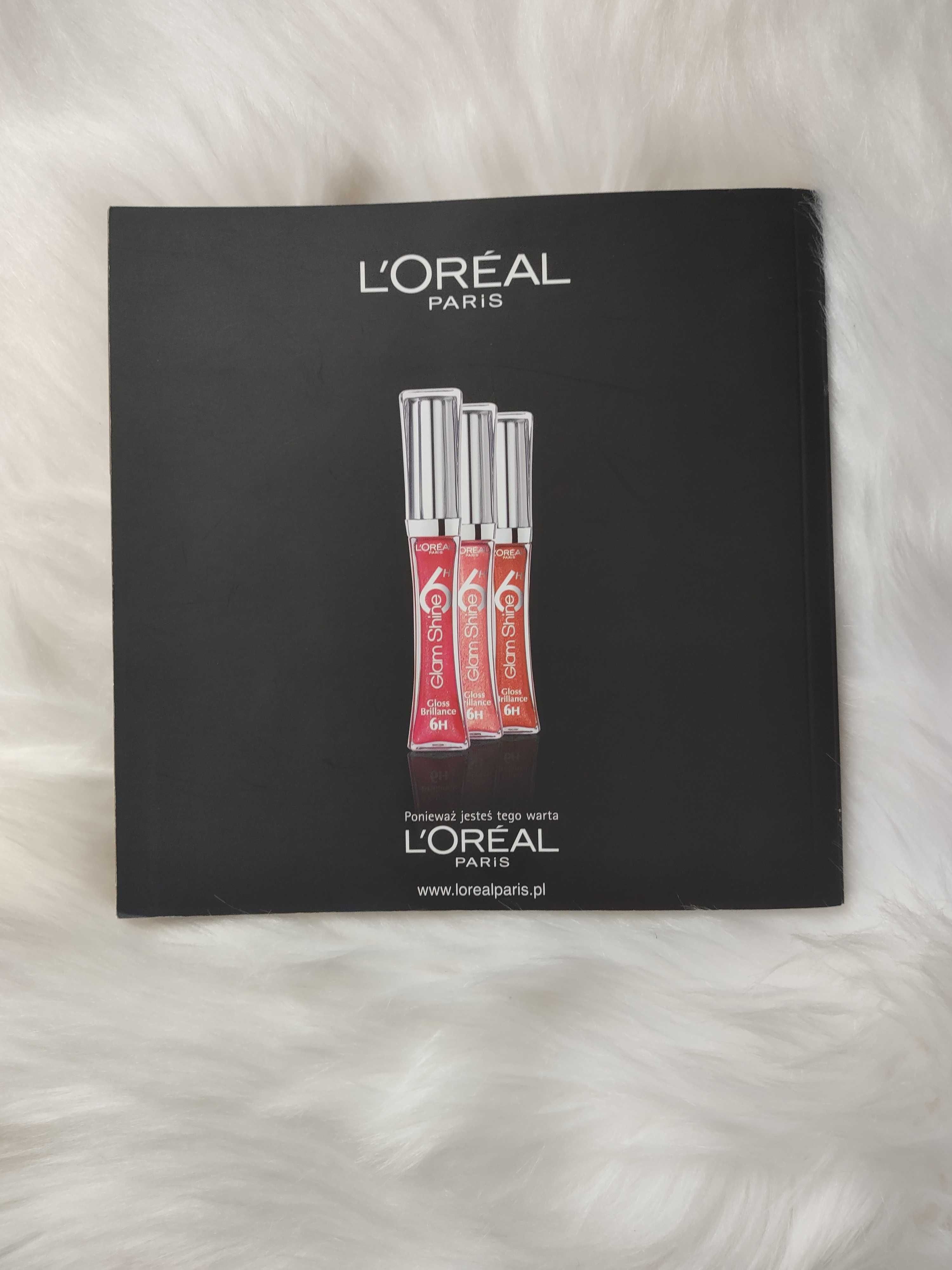 Katalog-poradnik produktów Loreal - wydanie książkowe.