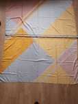 Chusta  duża 150x145 jasne pastelowe