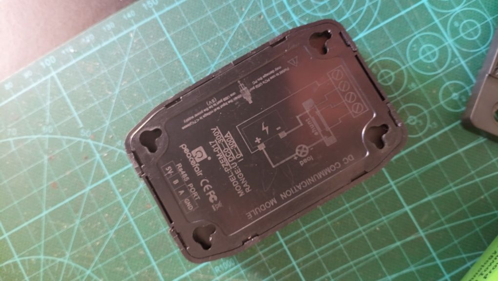 PZEM-017 Rs485 modbus Medidor de energia DC 300V 300A c/res 50A