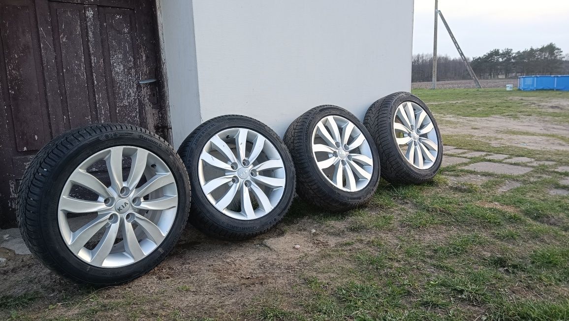 Koła kompletne 225/45r17 kia carens Optima ceed