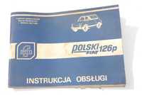 Stara Instrukcja obsługi Fiat 126p FL antyk PRL