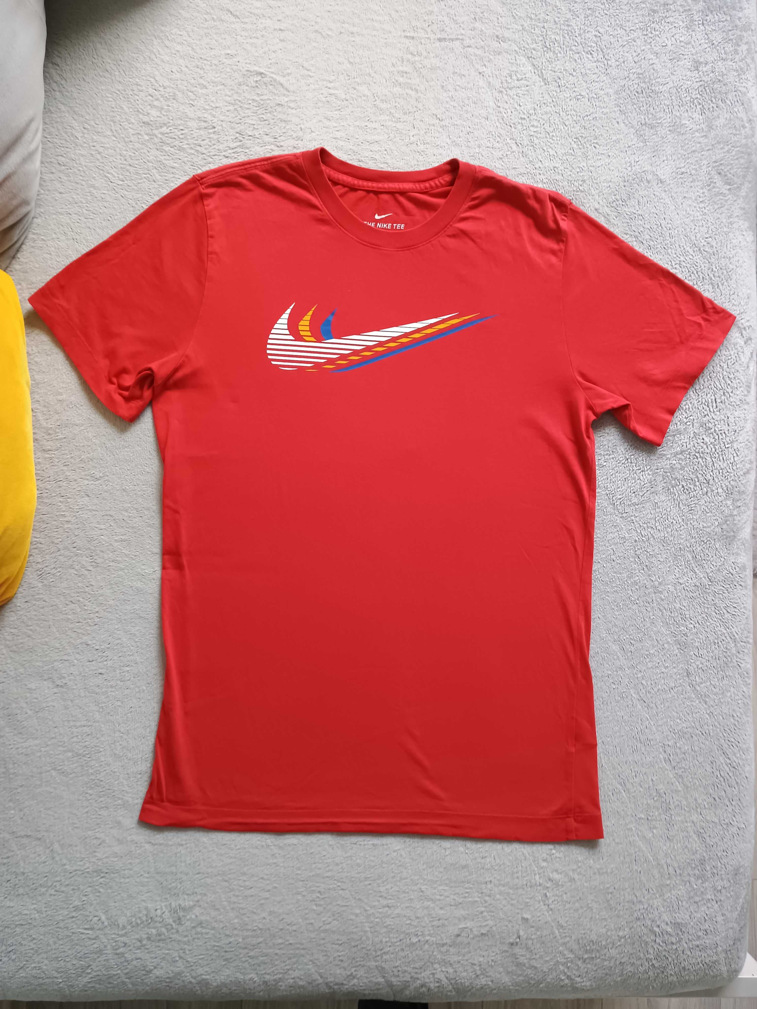 Męski t-shirt/koszulka Nike CK4278.657 - rozmiar S, czerwony