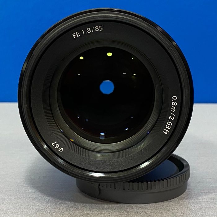 Sony FE 85mm f/1.8 (NOVA - 3 ANOS DE GARANTIA)