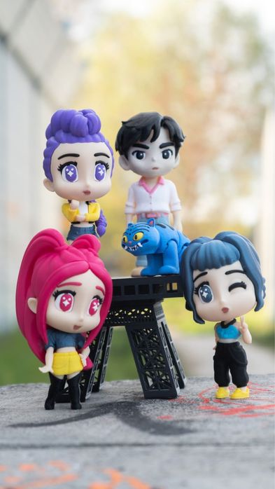 Фігурки кейпоп мисливці на демонів, demon hunters. Kpop