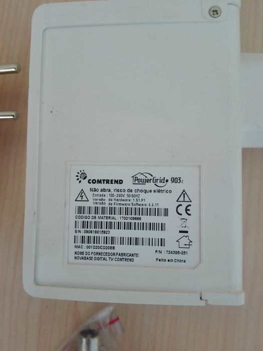 Coax Comtrend coaxial transmissao de dados