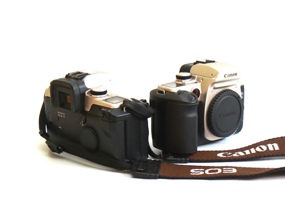 Canons EOS 50E (SÓ CORPO) máquinas fotográficas analógicas (de rolo)