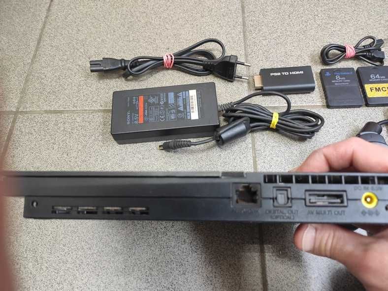 Ігрова приставка Sony PlayStation 2 Sliь PS2 Слим Сони Плейстейшн 2