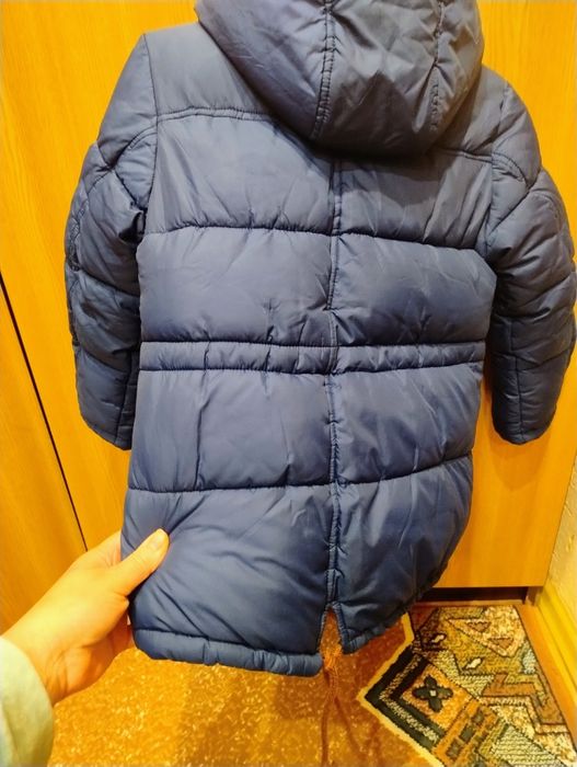 Куртка зимова 116-122 см парка, пуховик на хлопчика