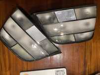 Lampy tył tylne BMW 7 E38 biale clear