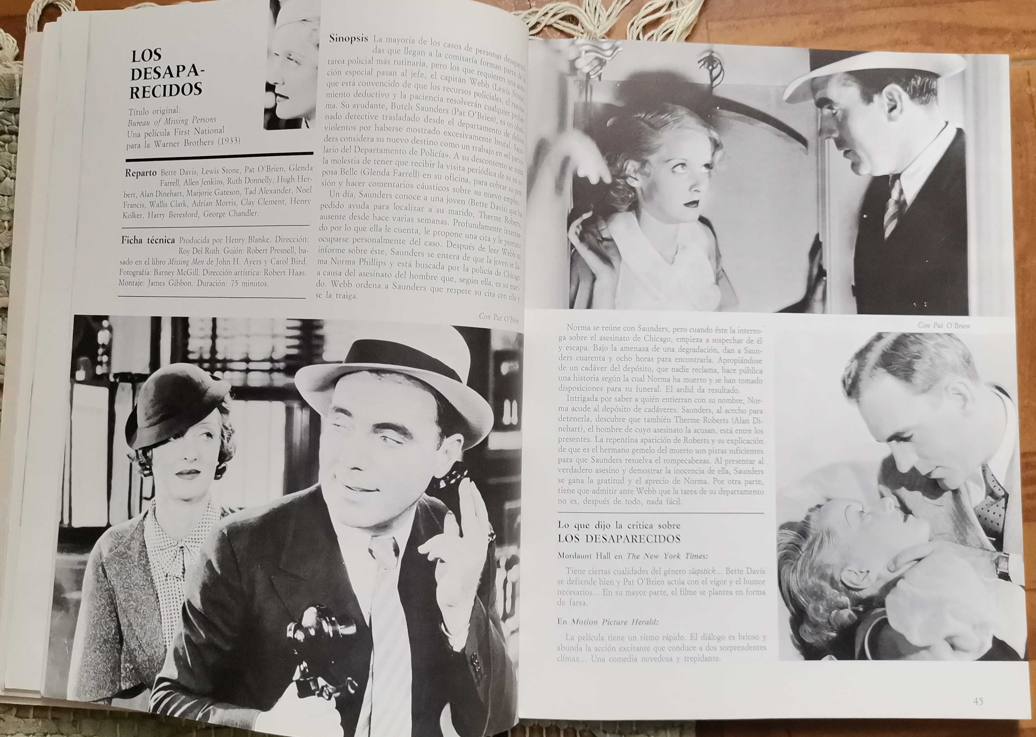 Livro Todas Las Películas de Bette Davis