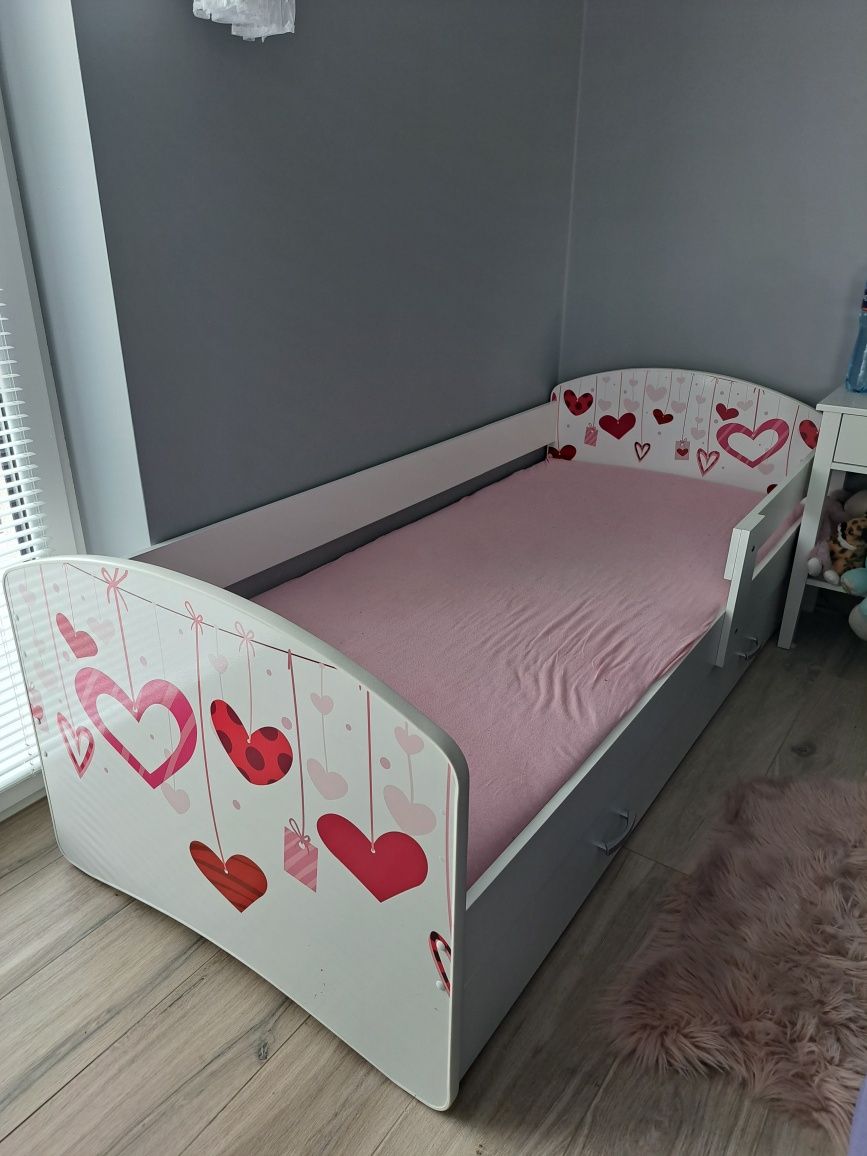Łóżko dla dziewczynki  Lucky 180x80