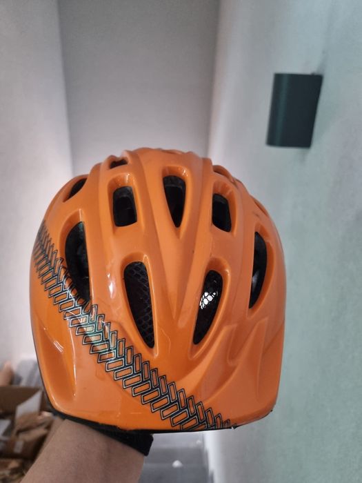 Kask rowerowy pomarańczowy BMW 50-54
