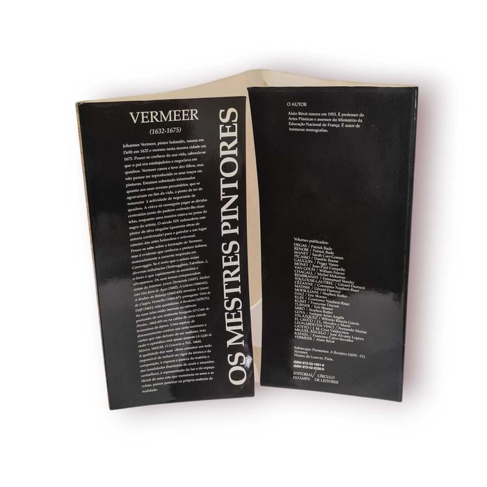Livro “VERMEER” Alain Réat– Os Mestres Pintores– Ed. Ciclo de Editores