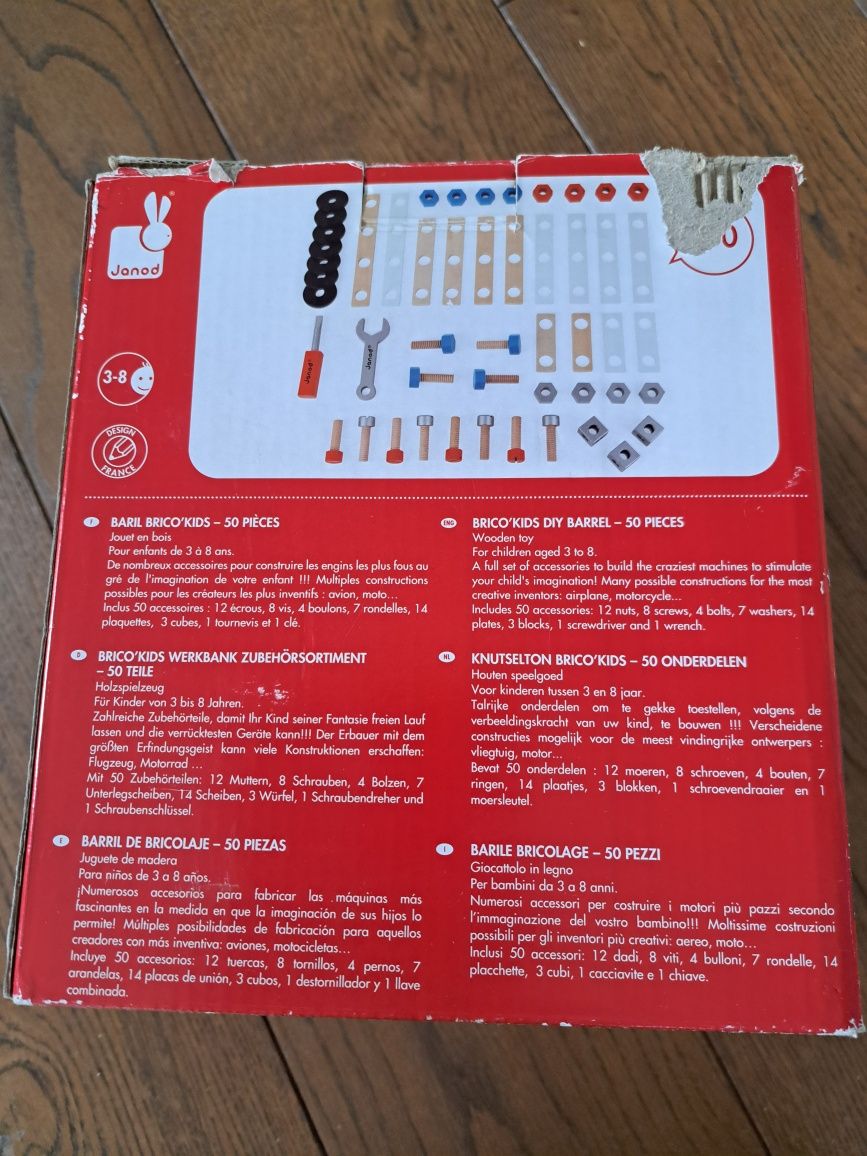 Baril Brico Kids Diy Barrel 3-8 lat