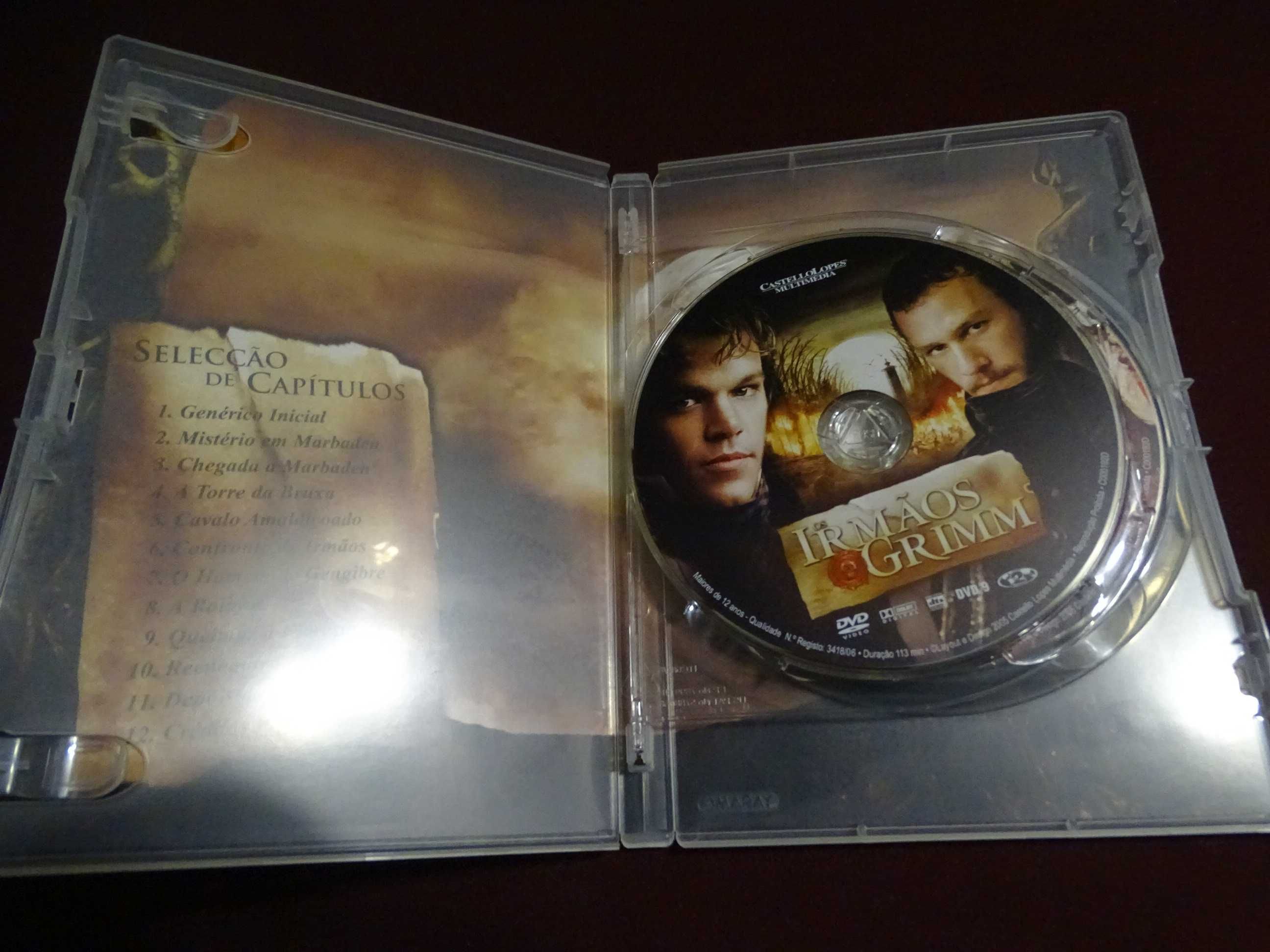 DVD-Os Irmãos Grimm/Mónica Bellucci-Edição especial 2 discos