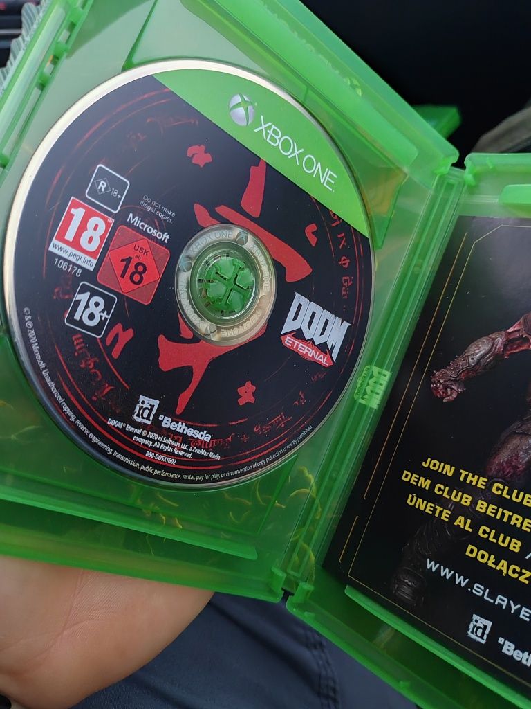 Doom eternal xbox one s x series
