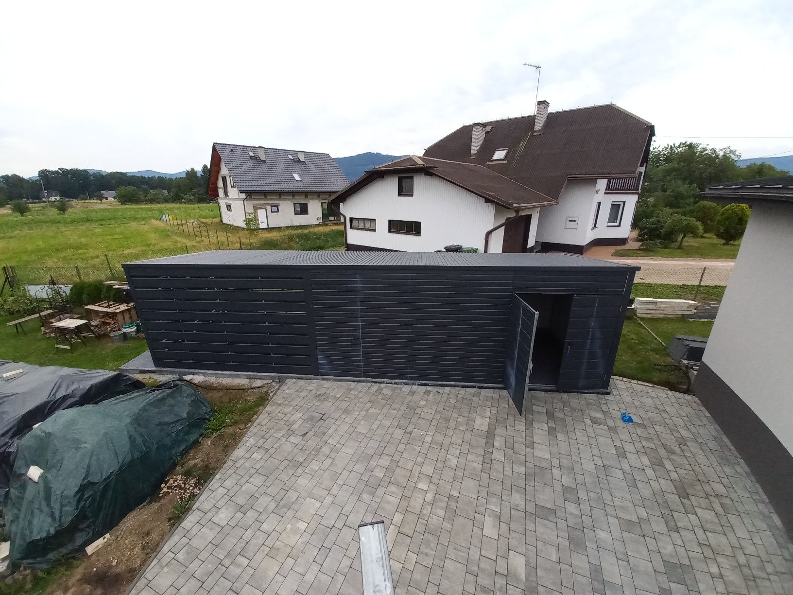 Garaż blaszany 12x5 PRODUCENT dowolne wymiary