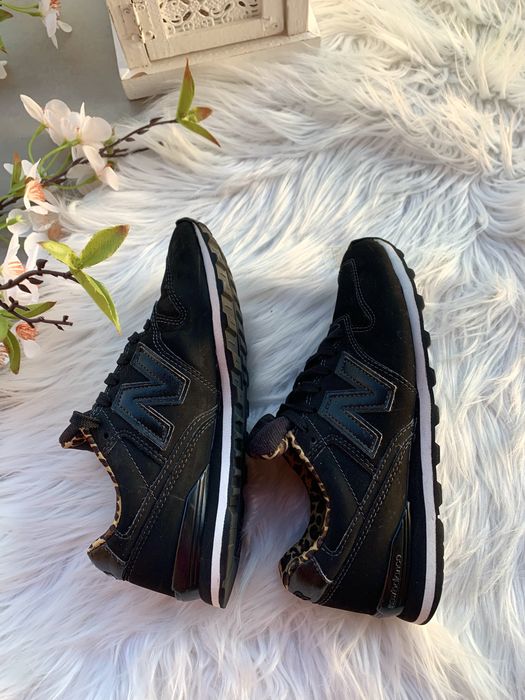 Adidasy New Balance czarne z panterką WL996CK (36,5)