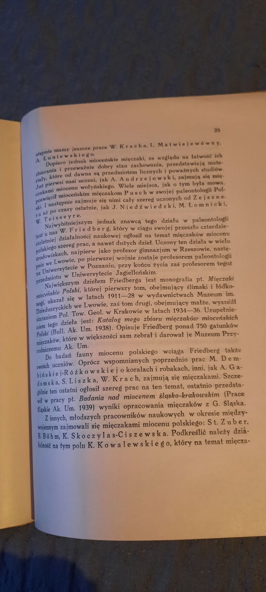 Historia paleontologii w Polsce. Franciszek Bieda.