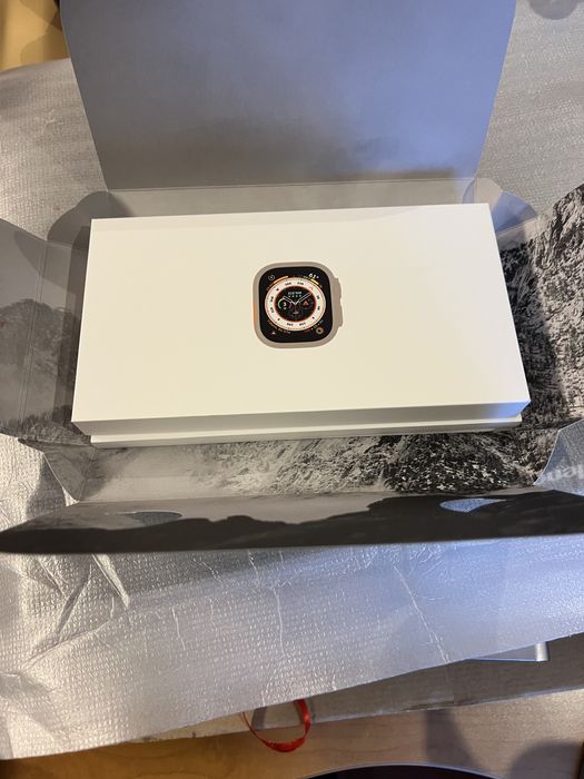 Caixa original apple watch ultra