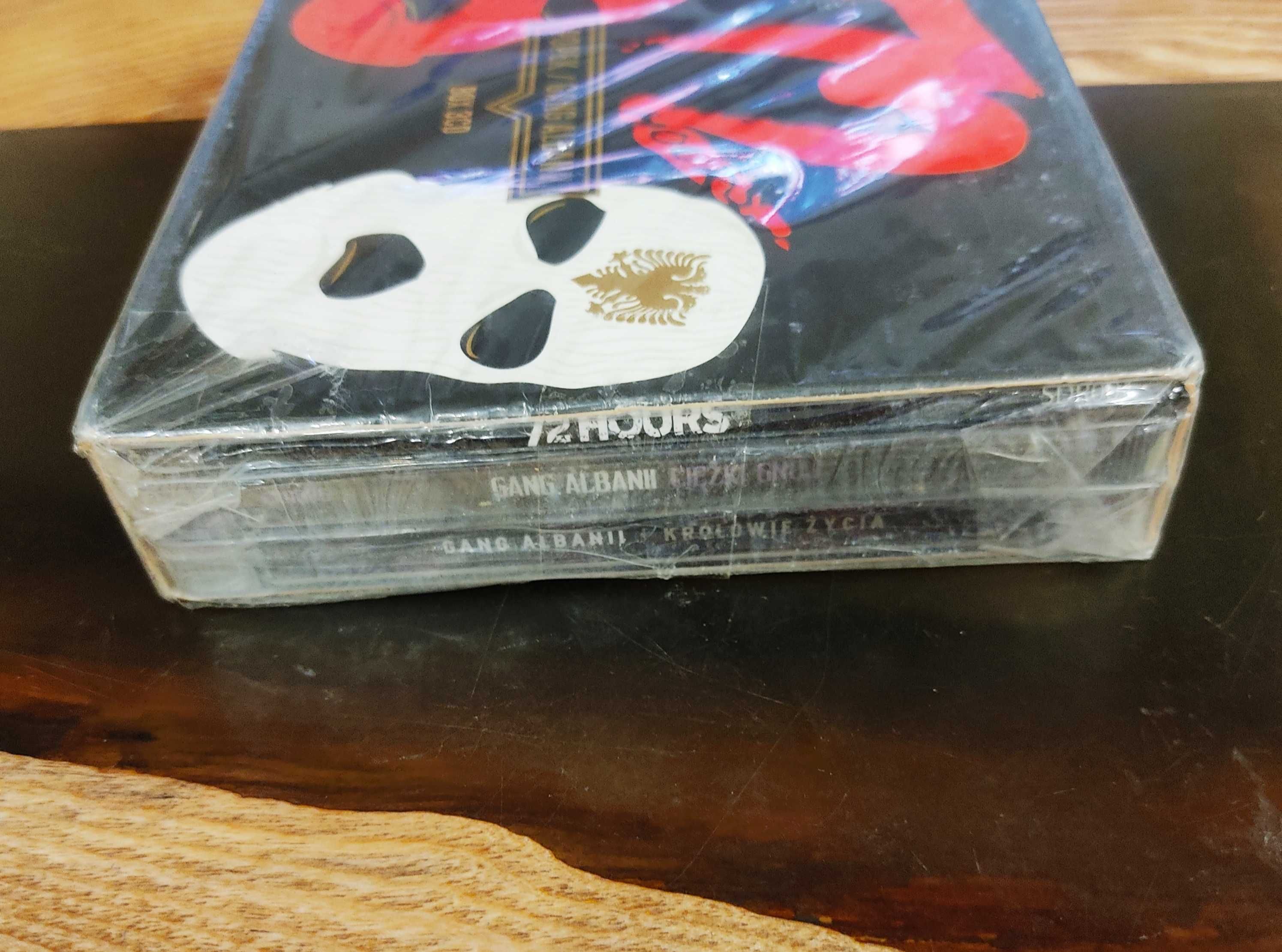 (3CD FOLIA) Gang Albanii Popek - 72 Hours + Królowie Życia Ciężki Gnój