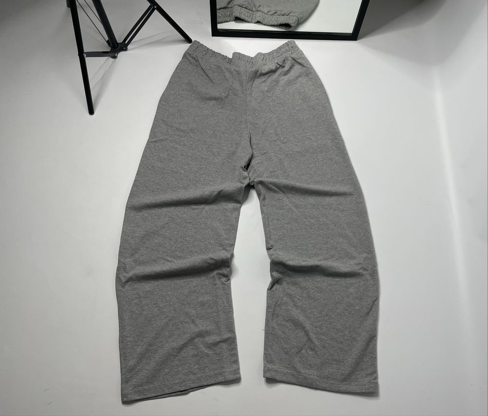Широкі сірі спортивки Baggy Sweatpants штани широкие серые беггі