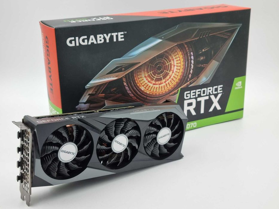 RTX 3070 GIGABYTE GAMING OC 8G 8GB - pudełka, benchmark