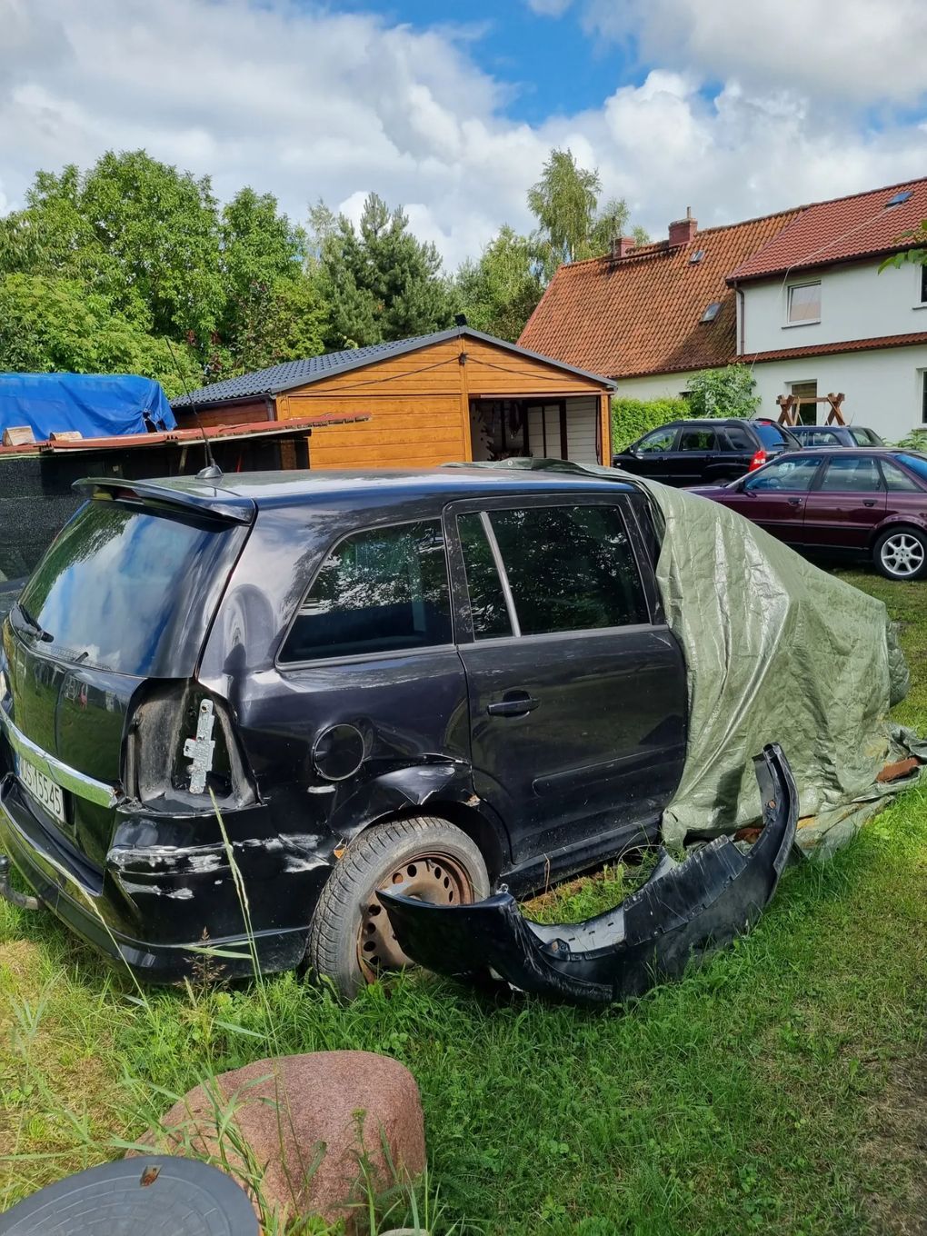 Wrak, samochód po wypadku