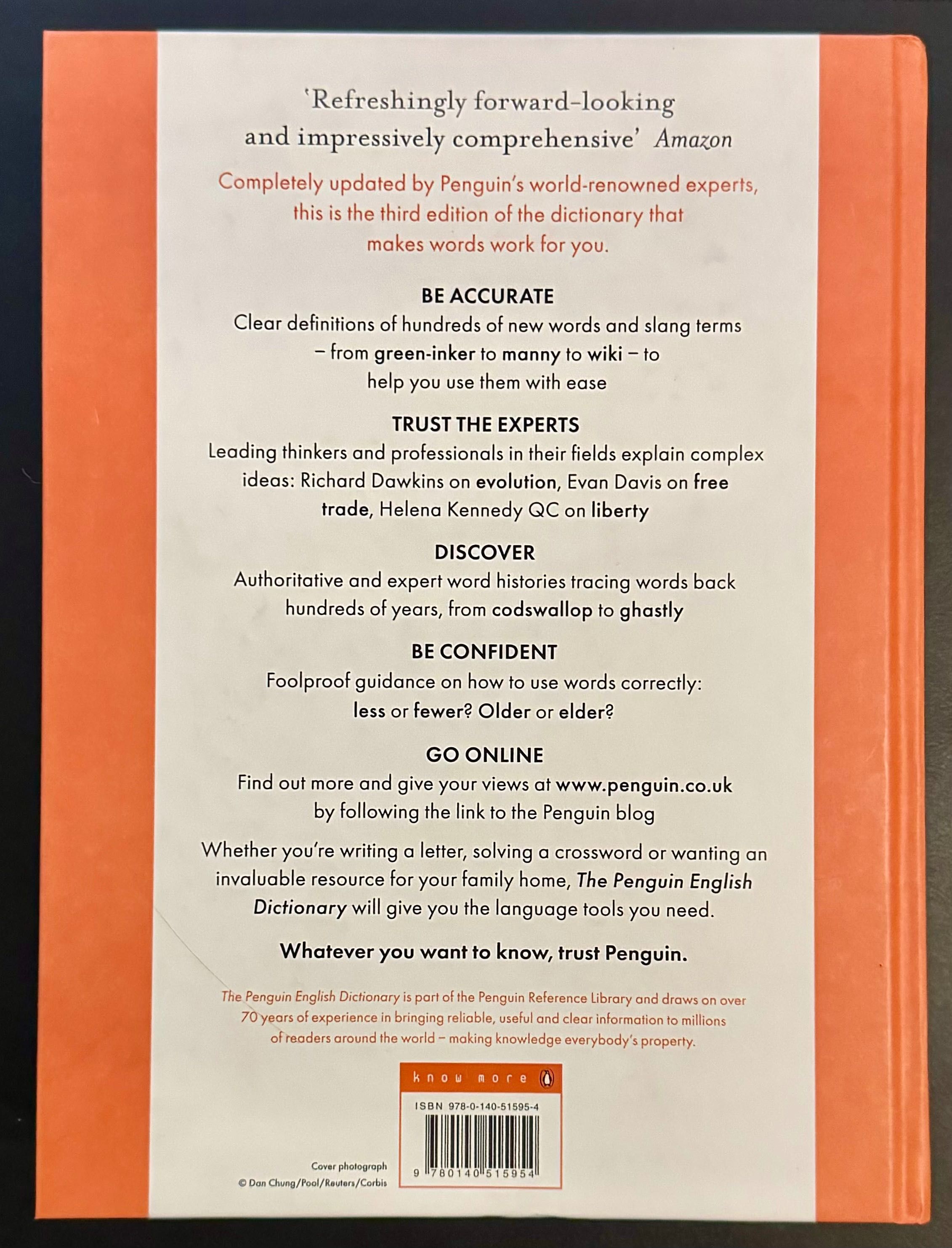 The Penguin English Dictionary – Wydanie Trzecie,