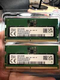 Pamięć RAM SK Hynix DDR5 SODIMM 2 X 8gb (HMCG66AGBSA095N)
