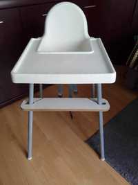 REZERWACJA Krzesełko do karmienia Ikea Antilop + podnóżek