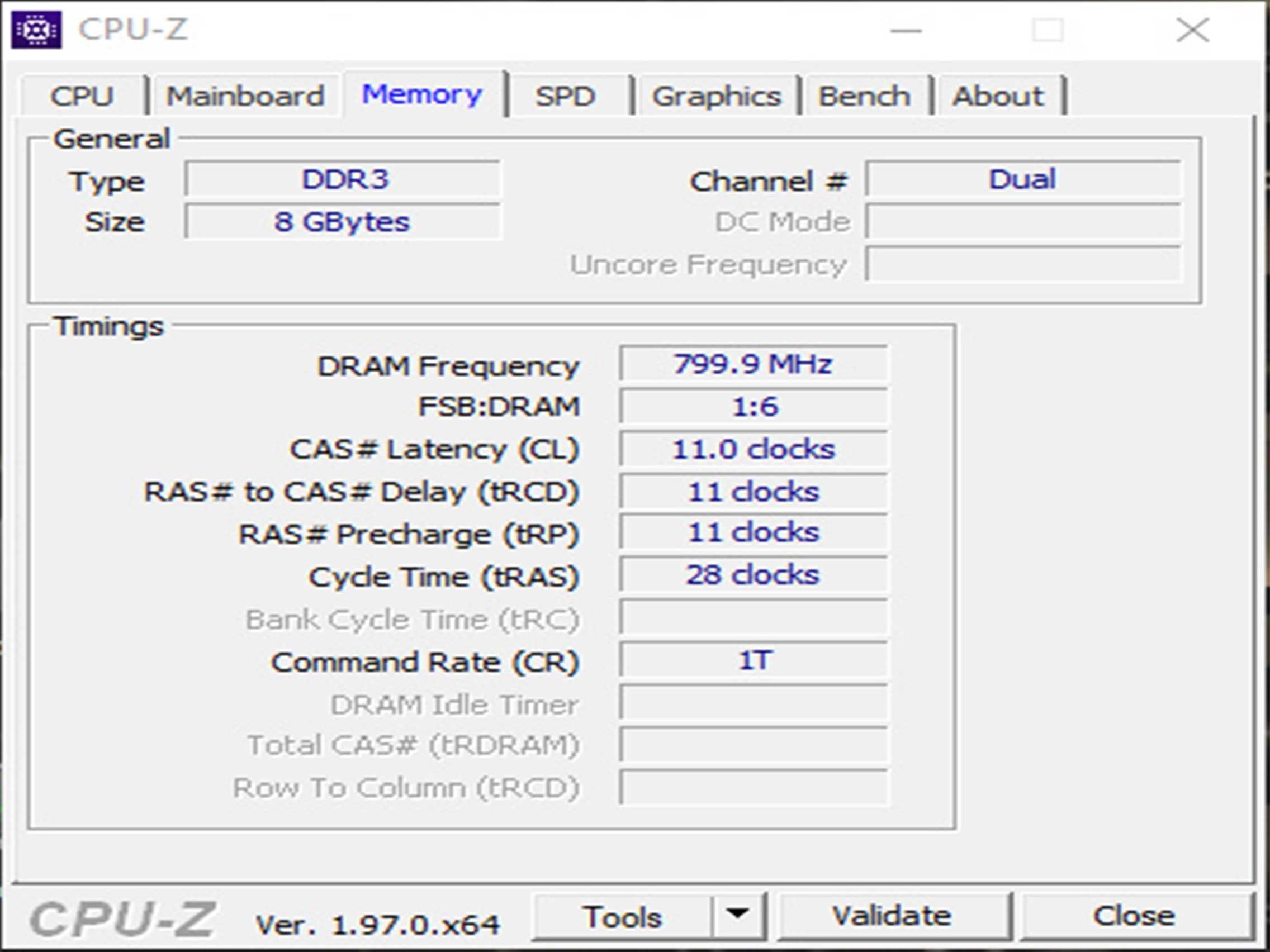 DDR3 8GB RamAxeL 12800 L -Komputer