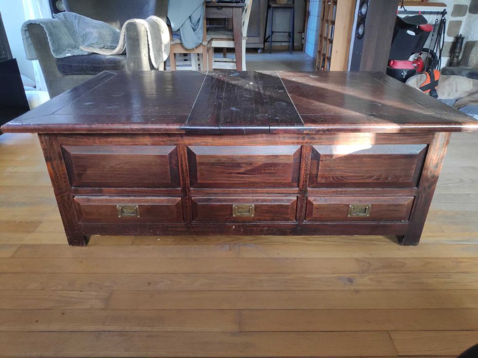 Stół skrzynia Vintage