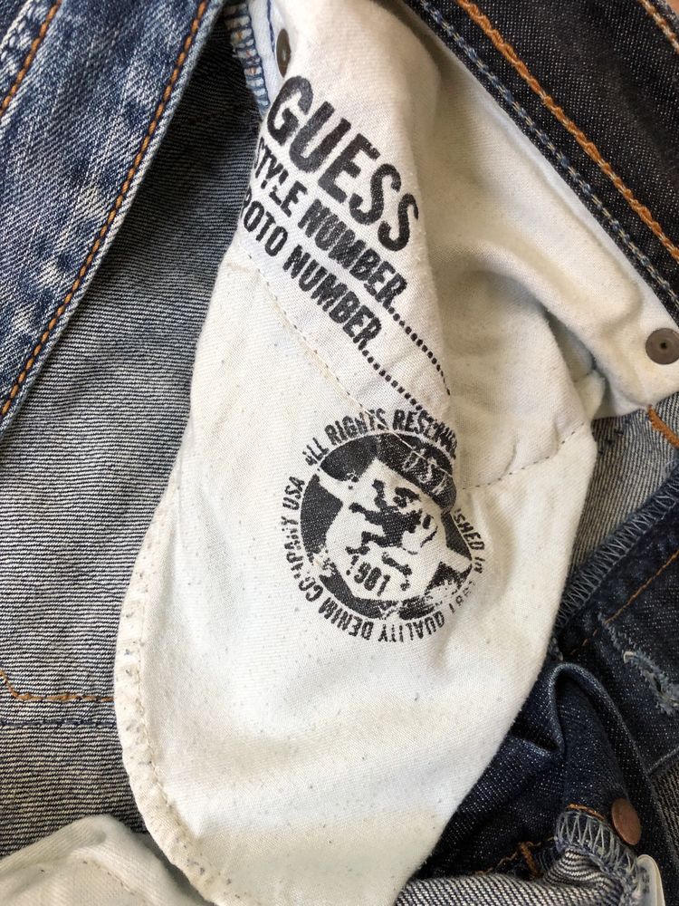 Guess Jeans roz. 32 męskie szorty dżinsowe krótkie spodenki