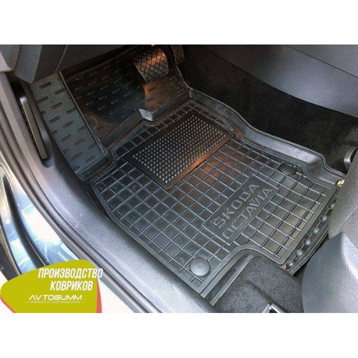 коврики в салон Skoda Octavia A7 2013+ Шкода Октавия / Актавия автогум