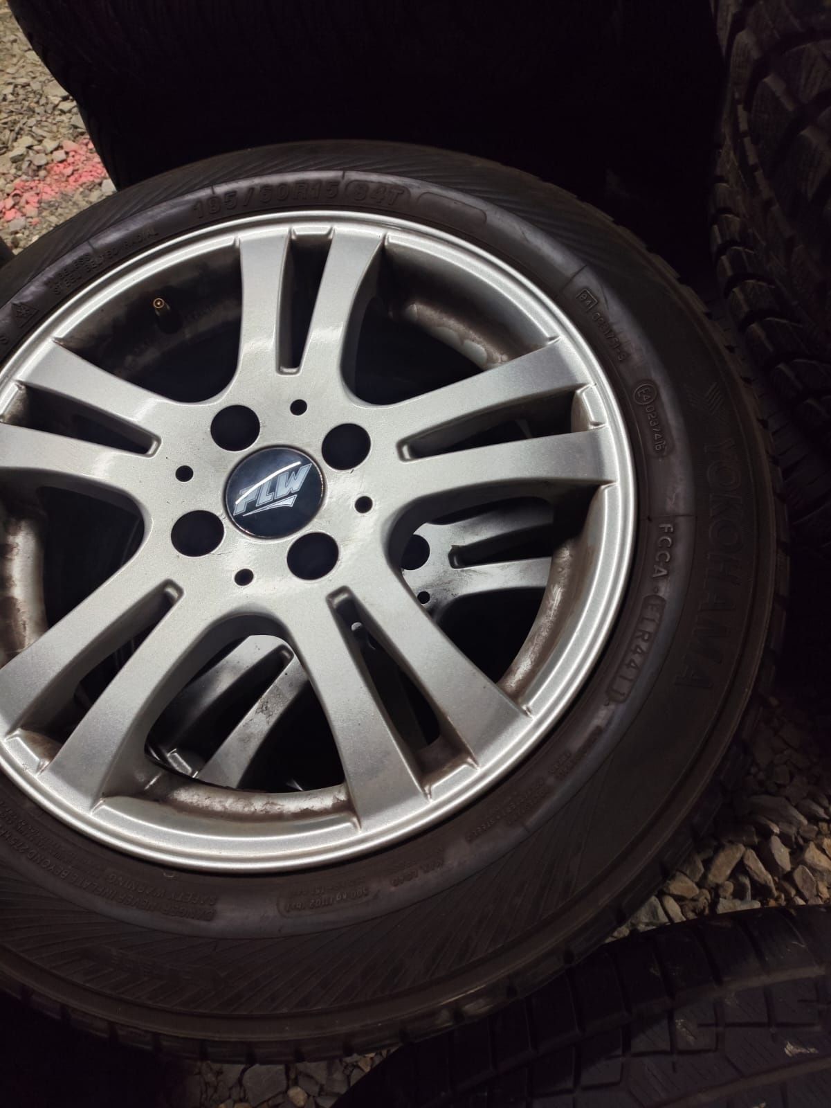4x100 15"et38 6.5j Audi Honda Opel Toyota Nissan 185/60/15 nr82