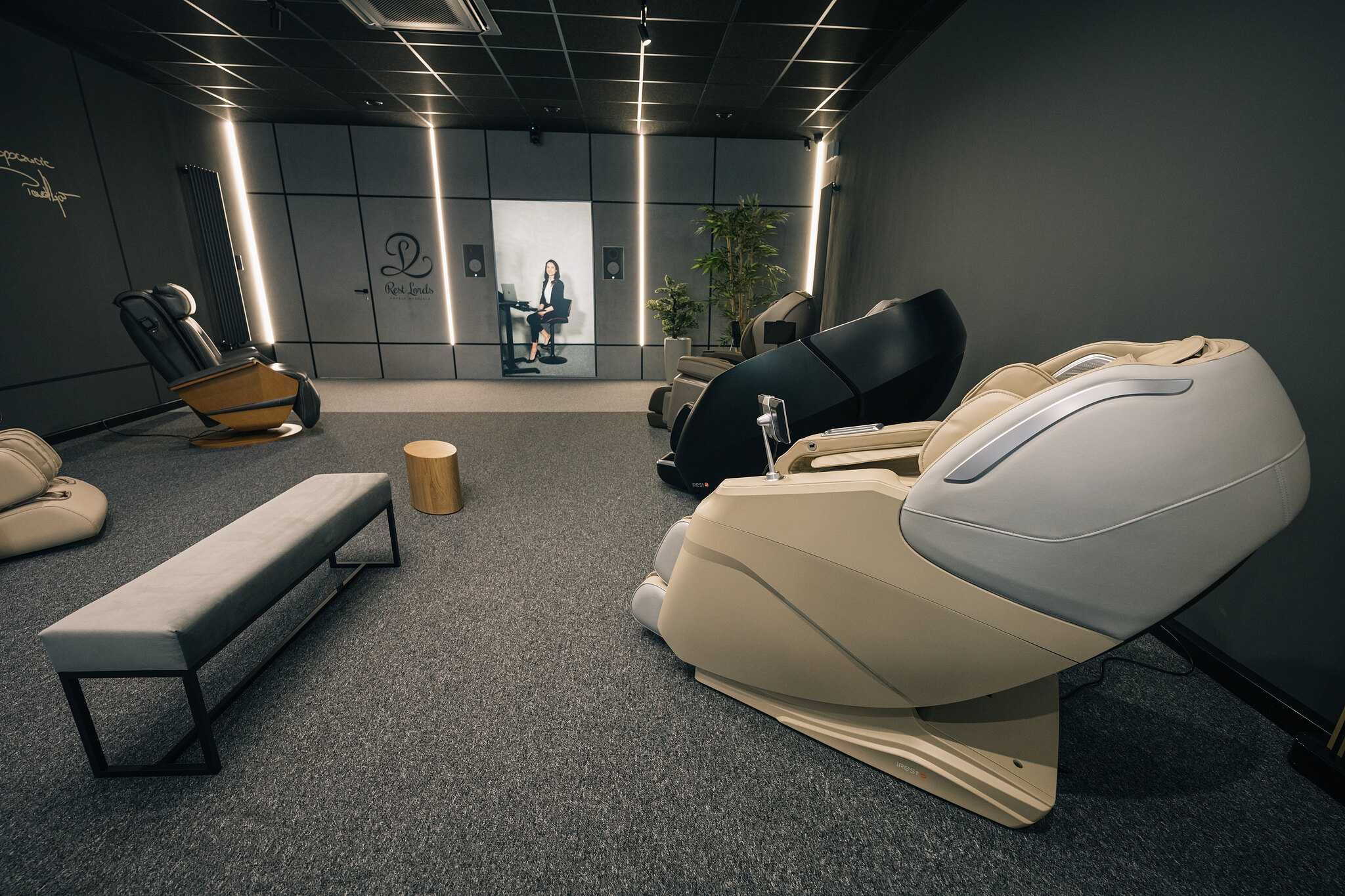 Fotele masujące - salon wystawowy w Warszawie