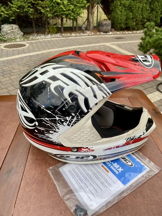 Kask HJC rozmiar s + ochraniacze