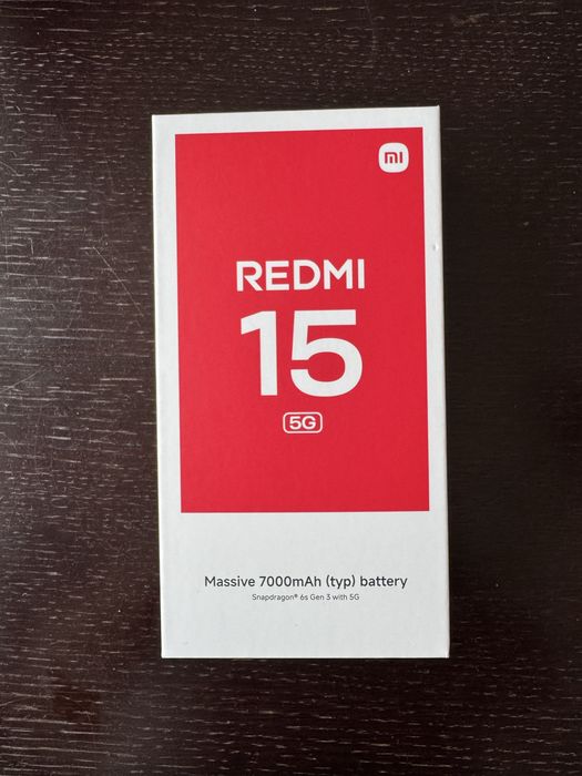 Smartfon Xiaomi Redmi 15 5G 8/256GB Czarny