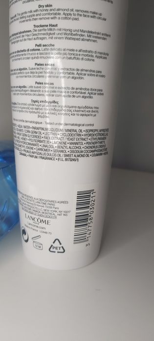 Lancome tonik i płyn do demakijażu 400ml