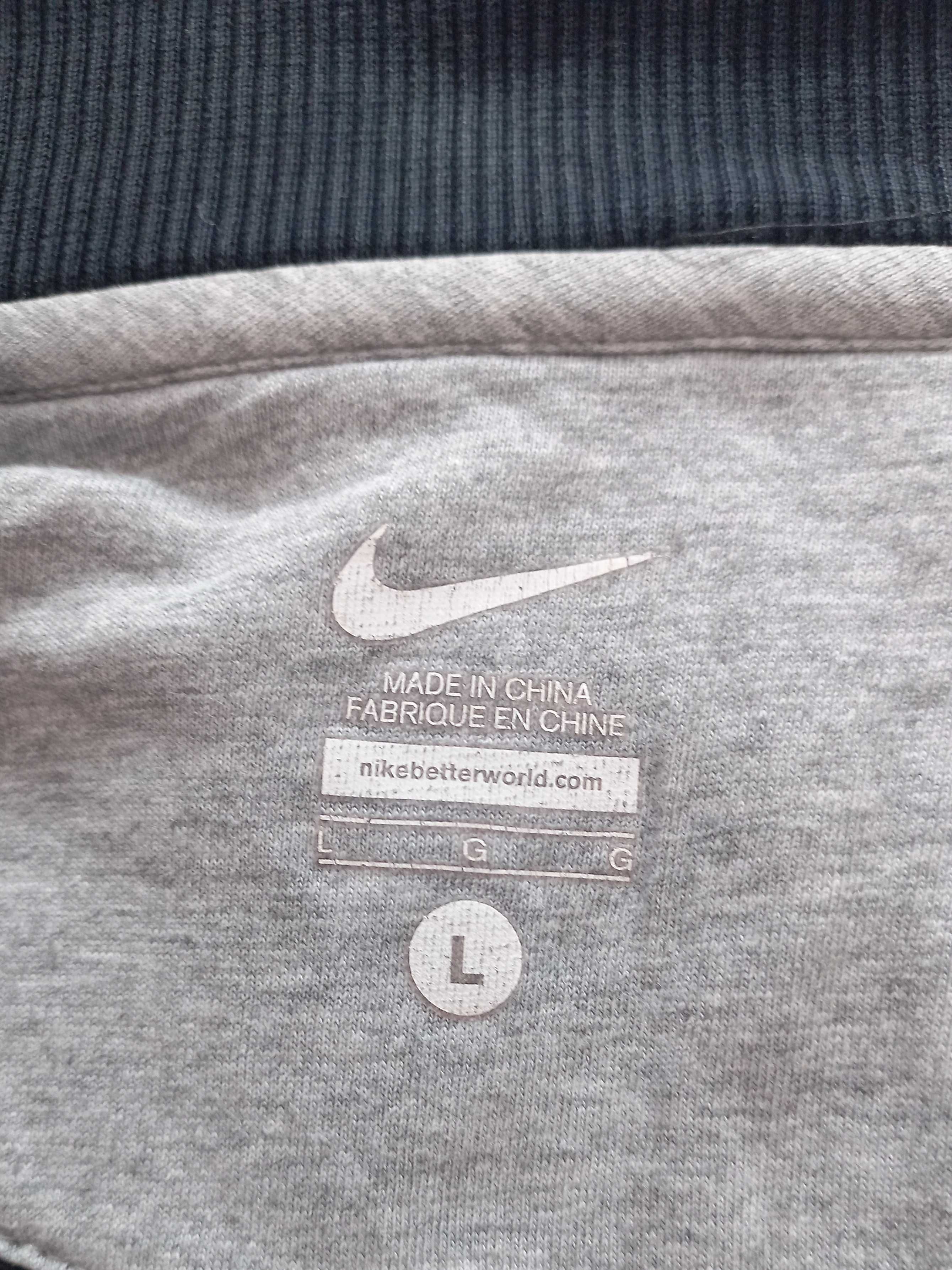 Bluza nike czarna suwak