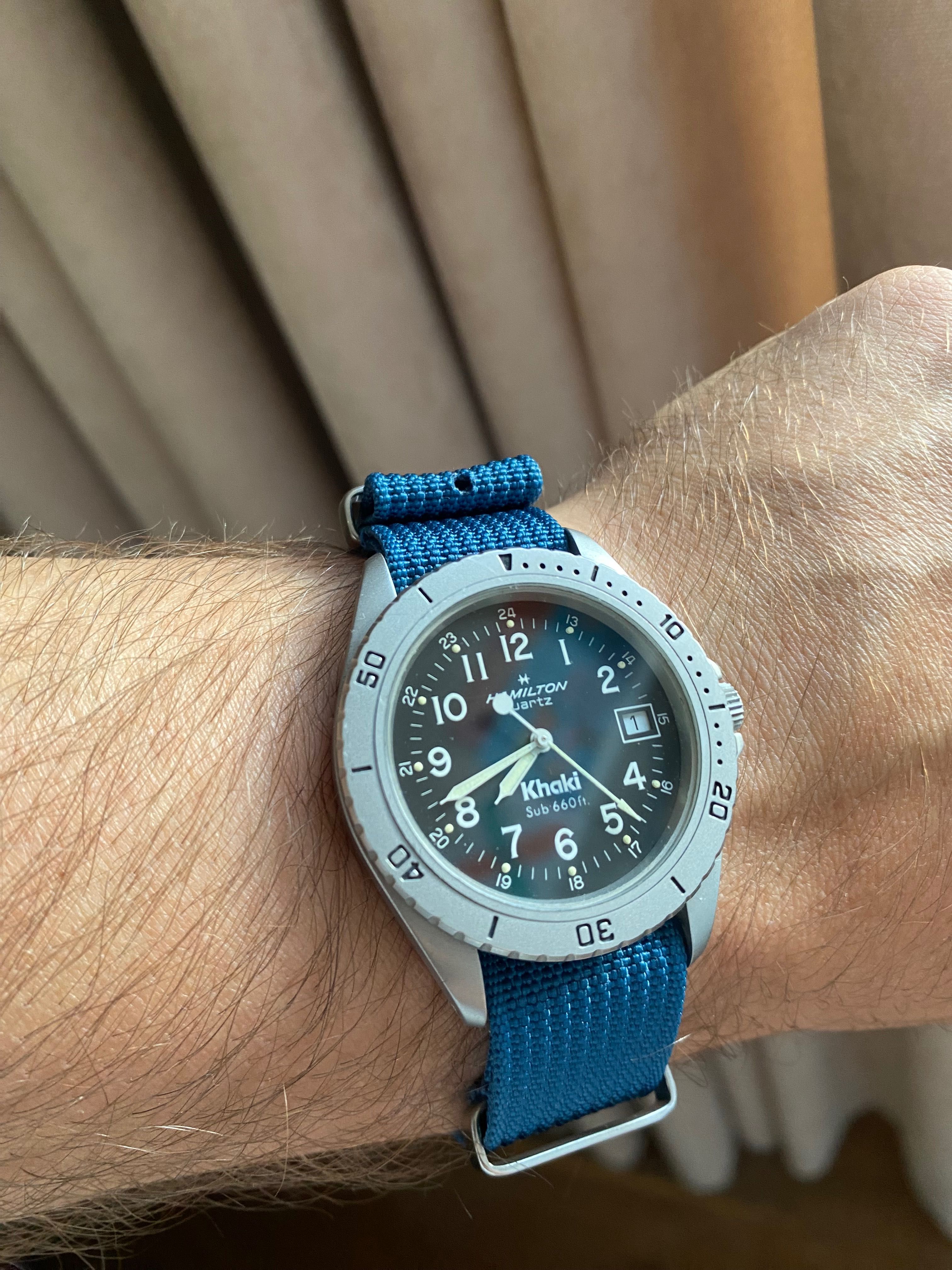 Hamilton khaki field sub