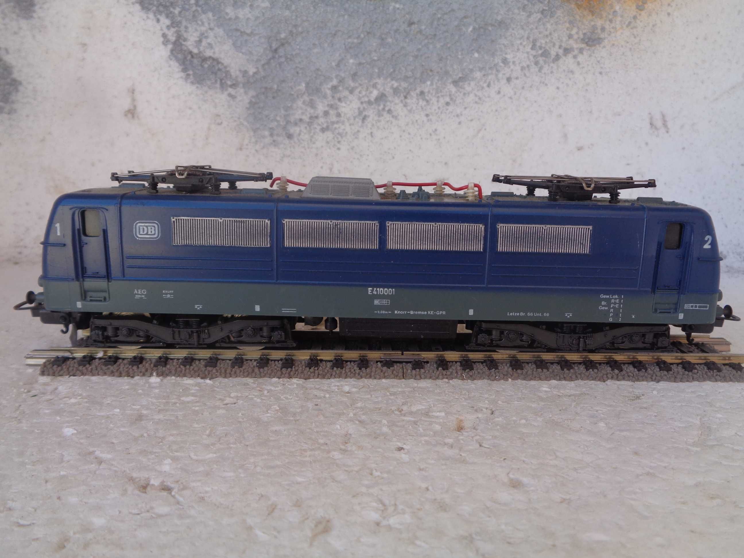 1:87 LIMA Locomotiva electrica E410 da DB comboio