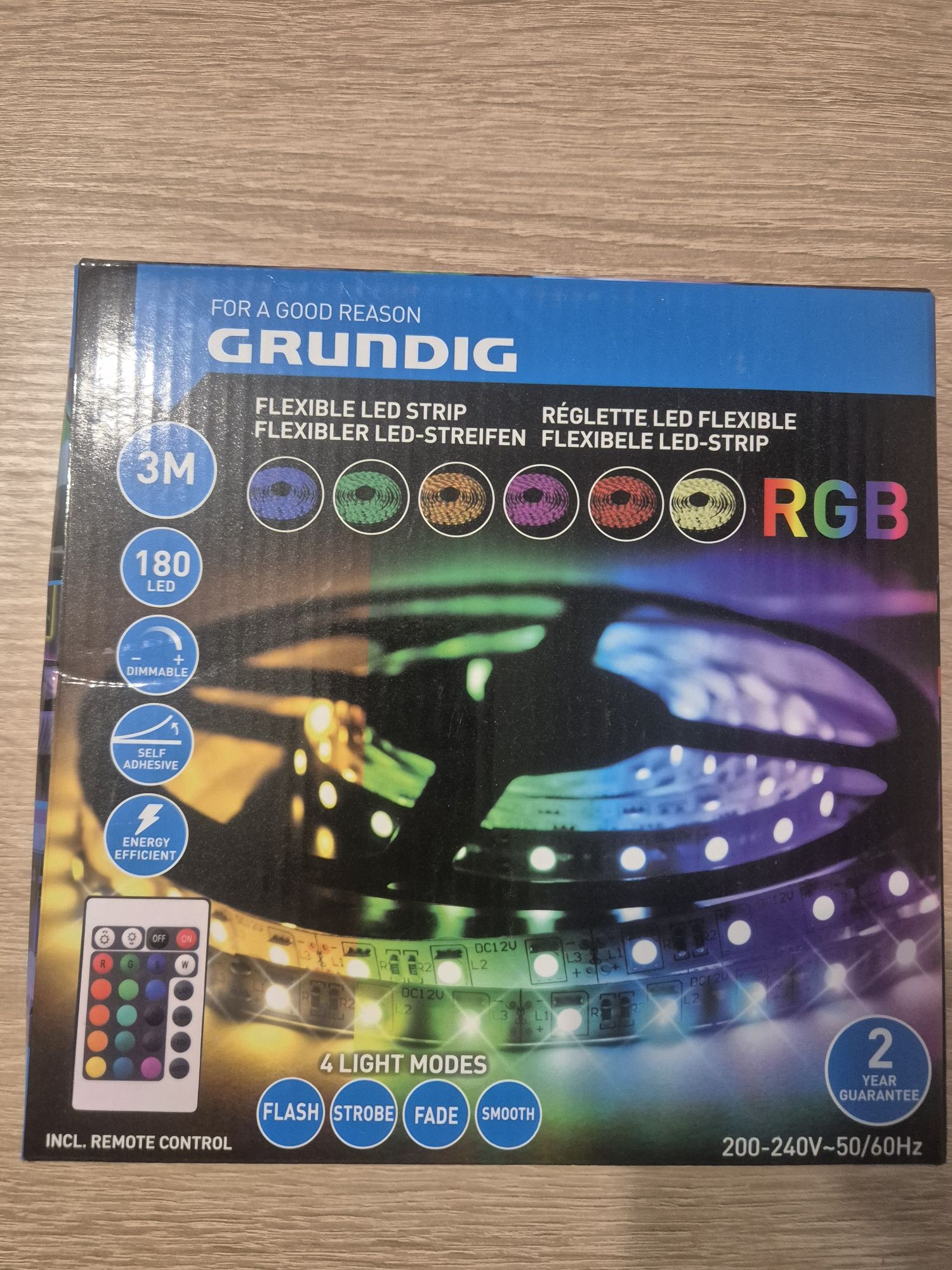 Grundig taśma led 3m 180 led RGB