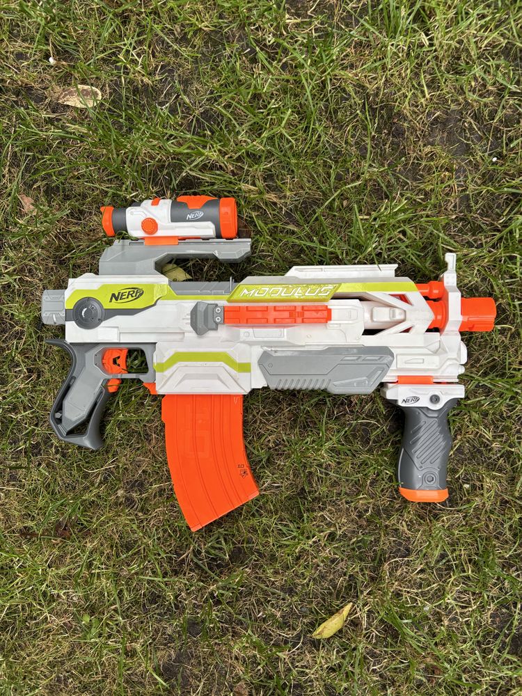 Nerf modulus nerf N-strike modulus esc-10 blaster,nerf storgarm i inne