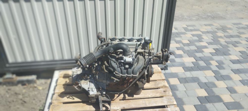 Faw v5 мотор+коробка+генератор+радіатор+мозги