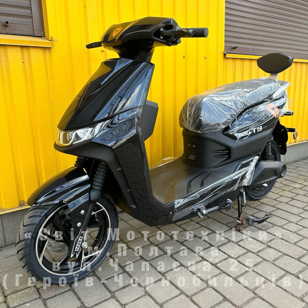 Новий електроскутер Yadea T9 2500W 72V20Ah електричний скутер