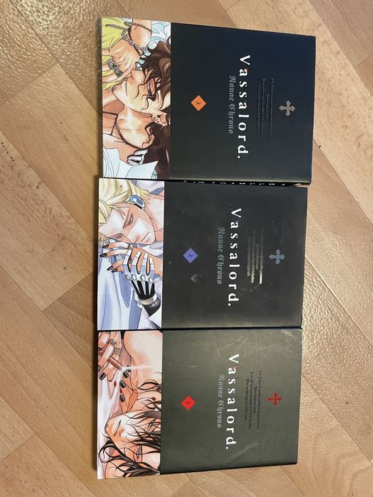 Mangi komiksy vassalord tom 1, 2 i 3 anime